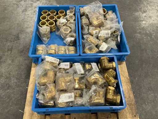 Large batch of VSH compression fittings 54mm