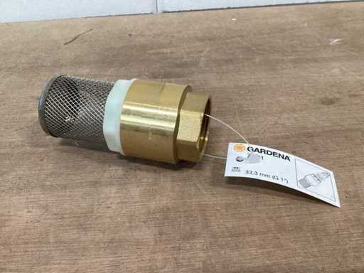 GARDENA 7221 filtro di aspirazione da 1" con valvola di ritorno (47x)