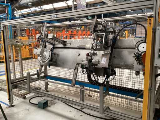 Capillary tube winding machine