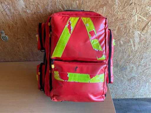 First aid backpack