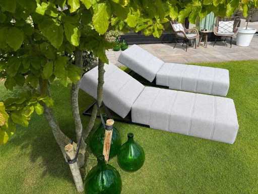 Vénétie - Jardin de chaises longues pour tous les temps - Lit de jour