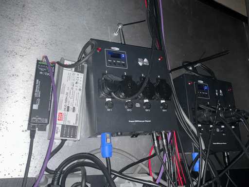 Showtec - TED - 4 Kanaalstraat dimmer