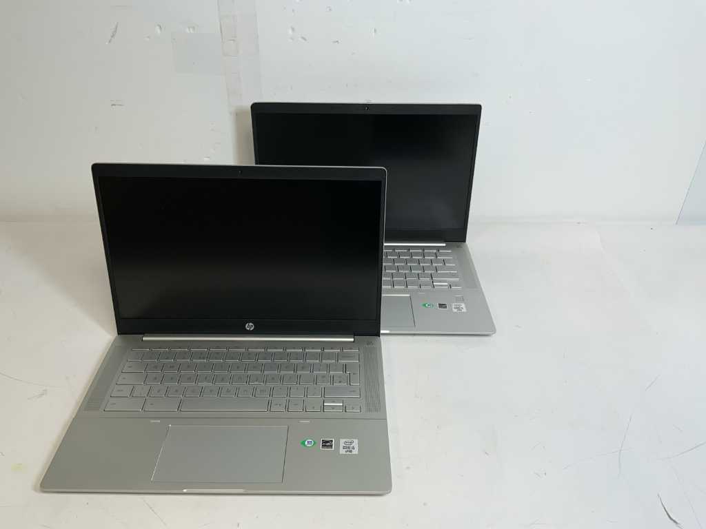 Chromebooks HP Pro 640 14", Core(TM) i5 10e génération, 8 Go de RAM, SSD 64 Go (2x)