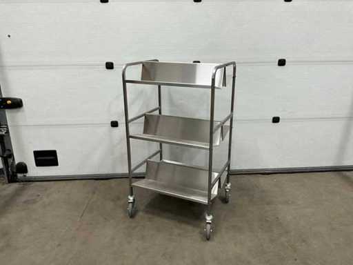 Cărucior de defrișare din oțel inoxidabil