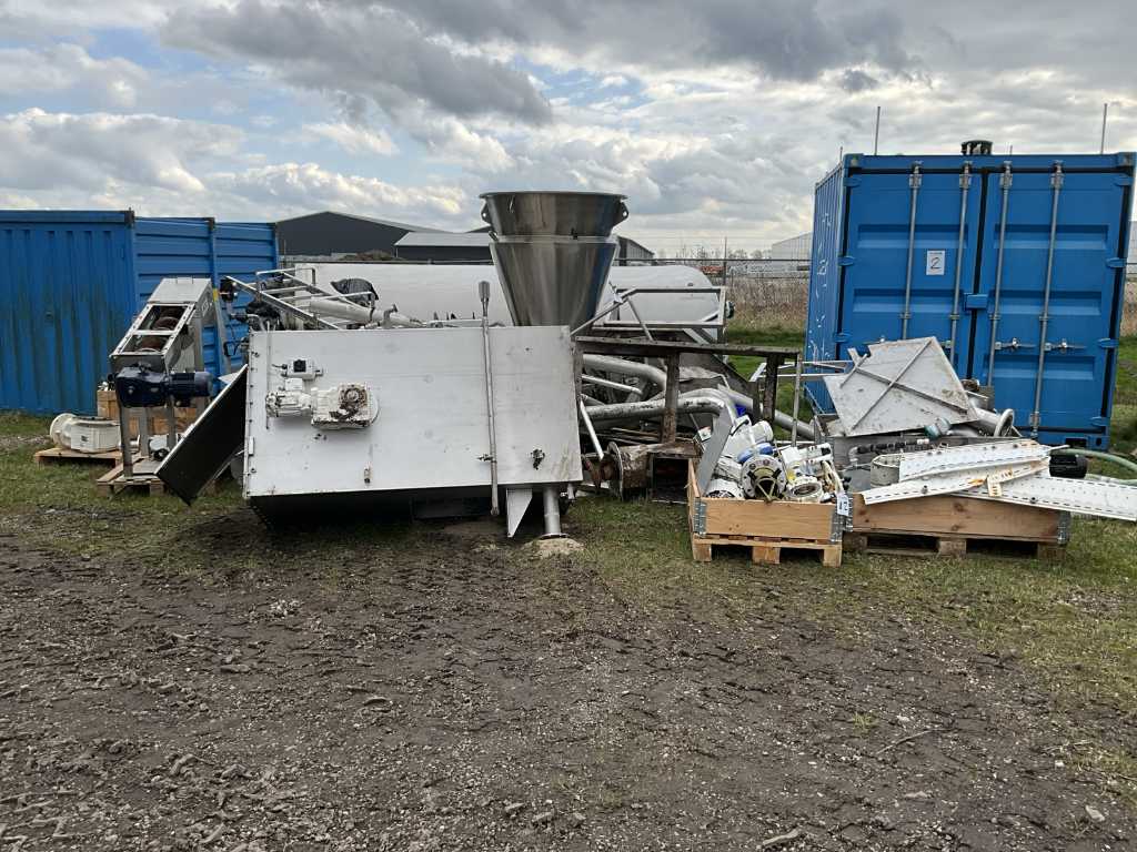 Batch of used metals