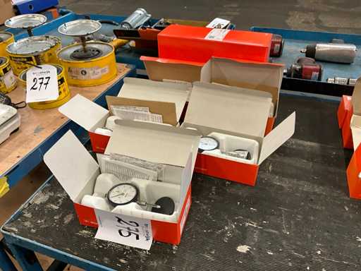 Mitutoyo 2050SB-19NR dial gauges (10x)