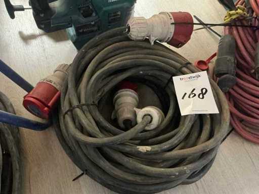 Keraf Krachtstroom kabel (2x)