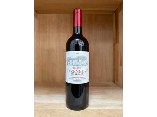 2021 - Château Cazeneuve - Bordeaux - Rode wijn (60x)