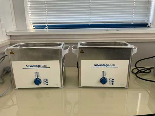 ADVANTAGE-LAB AL-04-03 Zestaw 2 kąpieli ultradźwiękowych