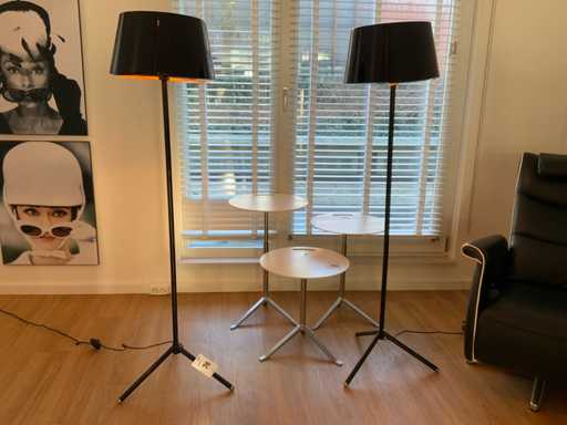 Qazqa Vegas Vloerlamp