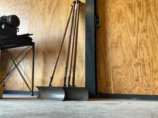 Asphalte en zinc lisse (5x)