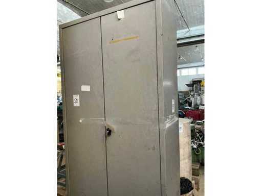 Two-door wardrobe