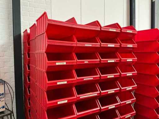 Partia pojemników stosowanych NR1 30,5x50xH20cm (130x)