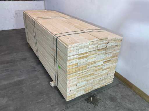 Scaffale per abete 480x17,5x2,2 cm (60x)