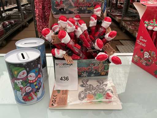 Charge von Weihnachts- und Saisonartikeln