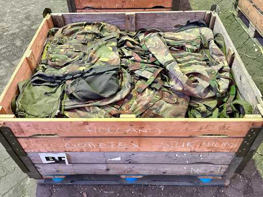 Sac à dos à imprimé camouflage