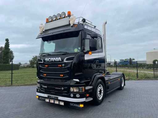Scania - 2015 - R520 - SHOW TRUCK - RETARDER - LEATHER SEATS - MANUEL - NL license plate 84-BFV-4