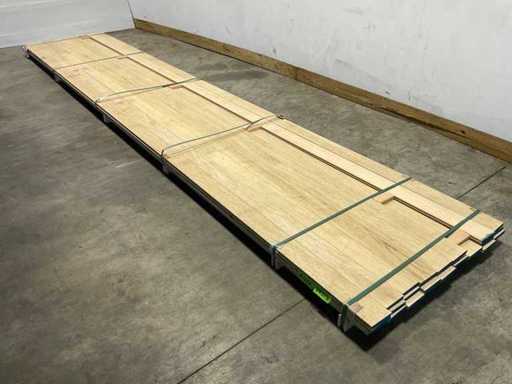 Fraké plank mes- en groef verbinding 545x11,7x2 cm (26x)