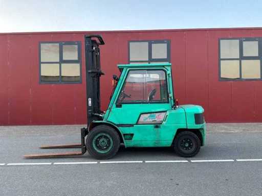 Wózek widłowy Mitsubishi FD40 z 1997 roku