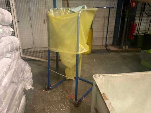 Porte-sacs en métal (2x)