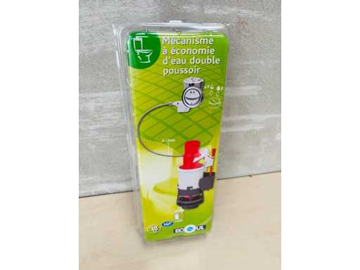 ECOUL (x1) - Waterbesparend mechanisme met dubbele duwmachine