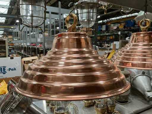 Lampă bleumarin vintage