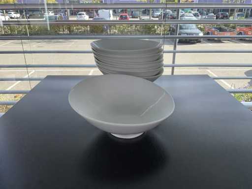 Q Fine China - Bord Ø 24 cm (9x)