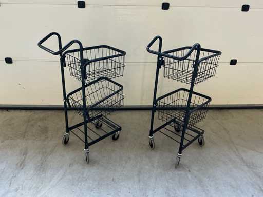 Chariot d’entrepôt (2x)