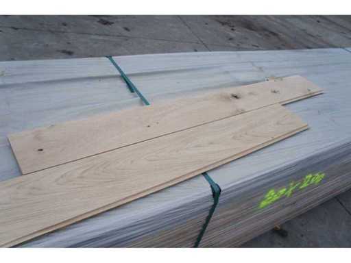 53,62 m² Étagères en chêne 14 mm