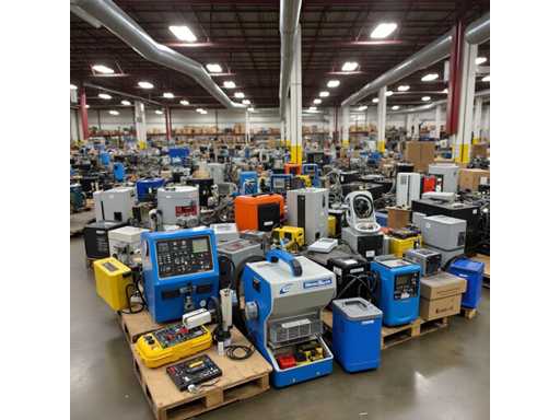 Machines, returned goods and stocklots