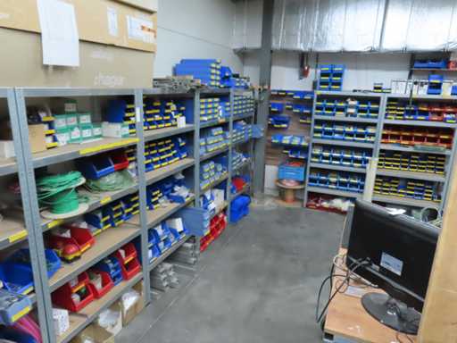 Batch of electricity and installation material