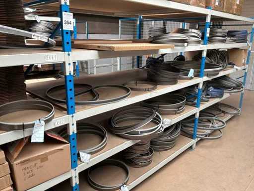 Arntz-Lenox Large batch of various band saws for metal