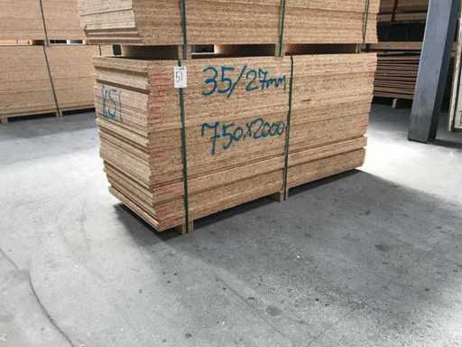 Targhe OSB 27mm 750x2000mm (35x) (35x)