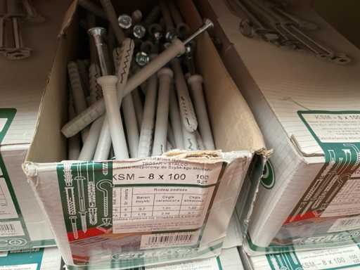 9 dozen slag pluggen