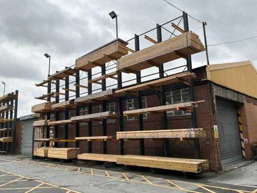 Stojak wspornikowy jednostronny 5x25