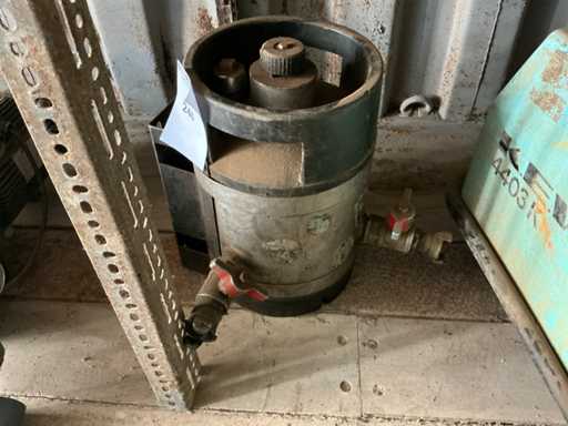 Buffervat compressor en motor 230V/380V