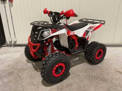 2025 Ultra Motocross Commander 125 Quad Red