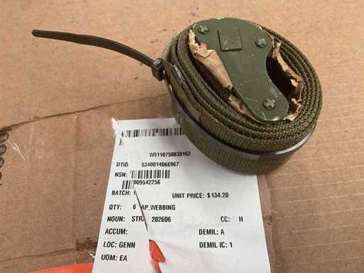 Webbing strap (6x)
