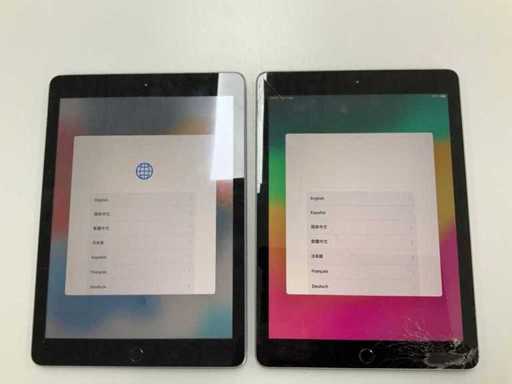 Apple – iPad 6 o przekątności 9,7 cala: Wi-Fi 32GB i 128GB Space Gray (2x)