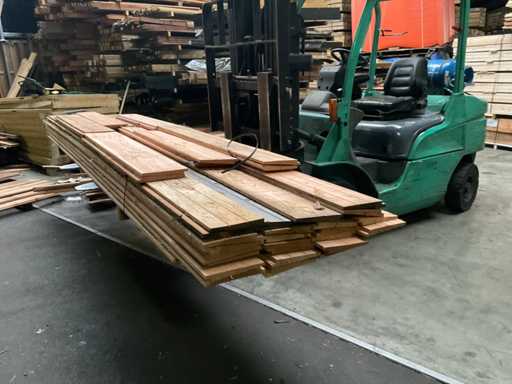 Douglas Zweeds rabat - 370x19,5x2,5-1,1 cm (26x)