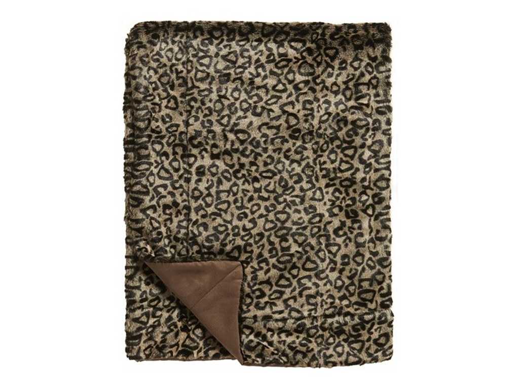 2x Blanket Fur Cheetah 150x200 cm