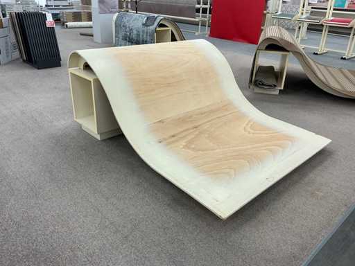 Wooden carpet display (6x)