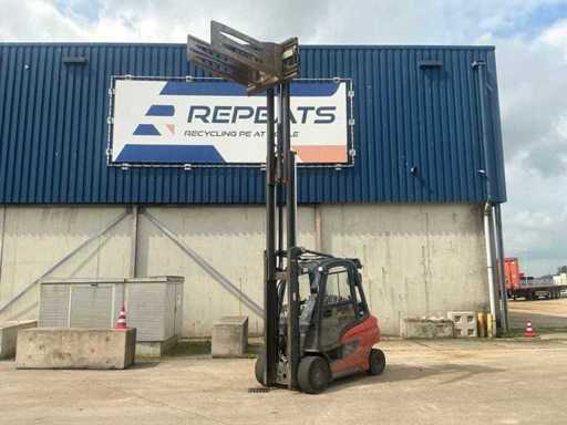 2021 Linde H35T-01 Forklift with Cascade Bale Clamp