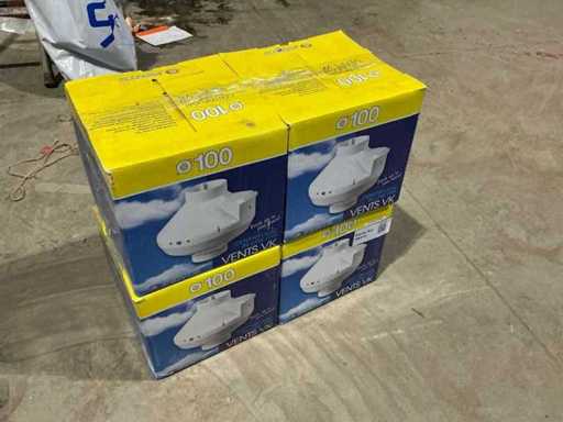 Winds Ø100 Luftabsauger (4x)