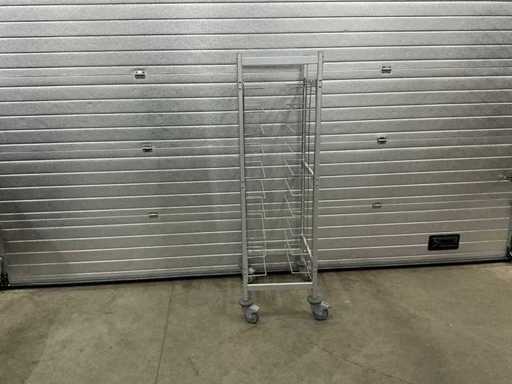 Carrelli per scaffali a vassoi