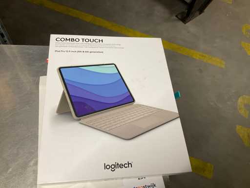 Logitech Ipad pro 12.9 inch ( 5th & 6th generation ) Case met Toetsenbord voor tablet