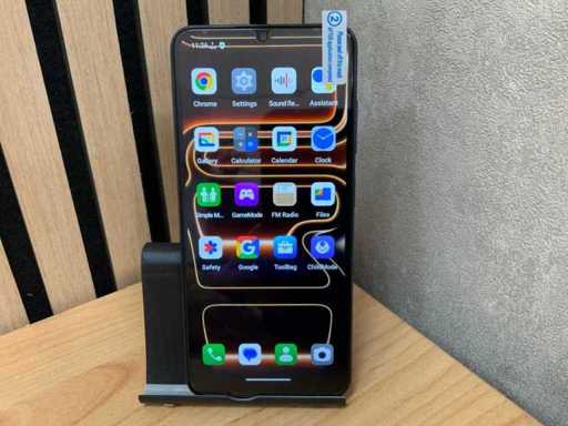 Hotwav - A17 Pro Max - Nebula Schwarzes Mobiltelefon