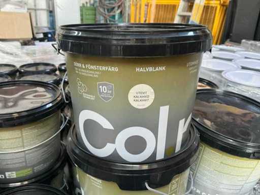 Peinture extérieure Colr (blanc citron vert) (56x)