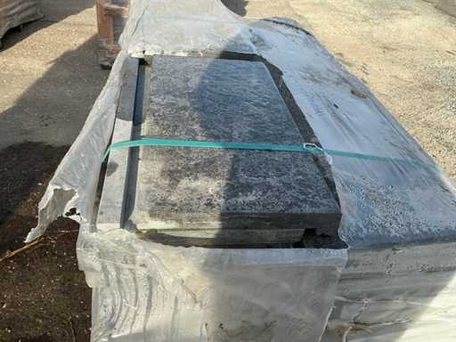 Limestone Zwembadboordsteen ca 30 lm