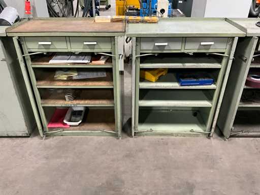 Szafka warsztatowa Widenhorn z blatem roboczym (2x)
